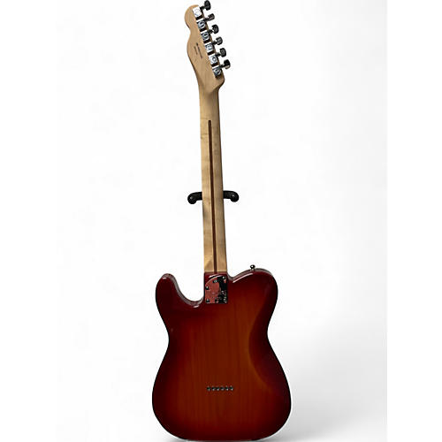 Used Fender American Deluxe Telecaster Aged Cherry Sunburst Solid Body Electric Guitar Aged Cherry Sunburst