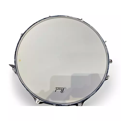 Used Pearl 5.5X14 ROADSHOW Black and Silver Drum Black and Silver 10