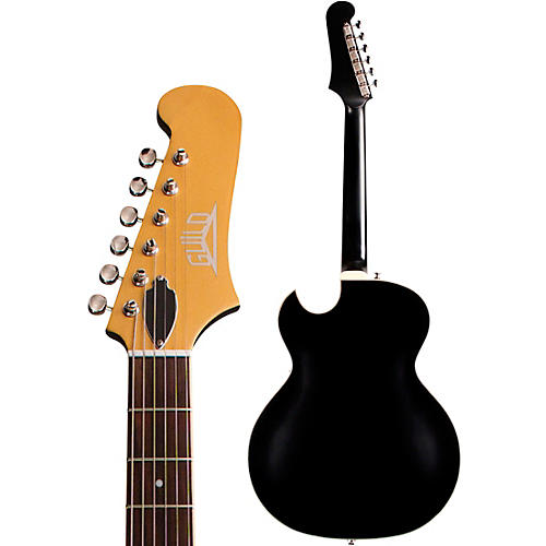 Guild Starfire I Jet90 Semi-Hollow Electric Guitar Satin Black