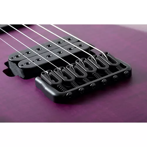 Schecter Guitar Research John Browne Tao-6 Left-Handed Electric Guitar Satin Trans Purple