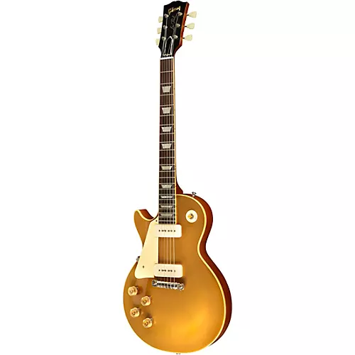 Gibson Custom 1954 Les Paul Standard Goldtop Reissue VOS Left-Handed Electric Guitar Double Gold