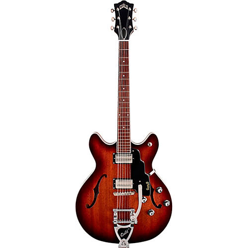 Guild Starfire I DC With Guild Vibrato Tailpiece Semi-Hollow Electric Guitar California Burst