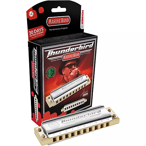 Hohner M2011 Marine Band Thunderbird Low Tuned Harmonica Low C