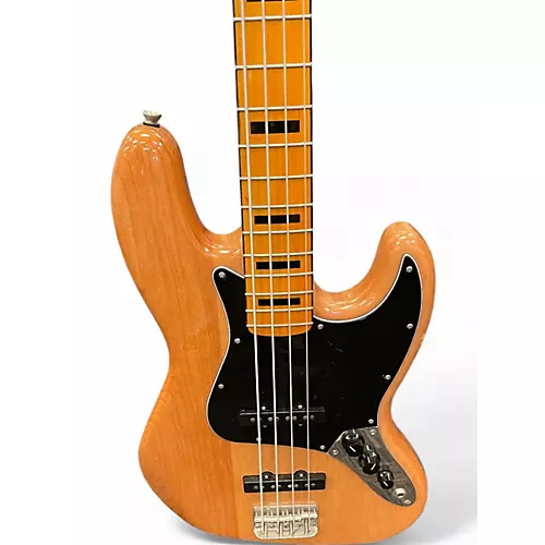 Used Squier Classic Vibe 70s Jazz Bass NATURAL Electric Bass Guitar NATURAL