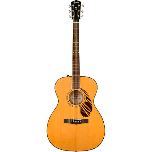 Fender Paramount PO-220E Orchestra Acoustic-Electric Guitar Aged Cognac Burst