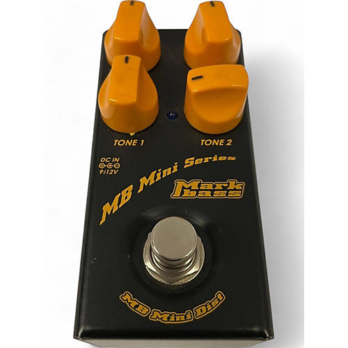 Used Markbass MB Mini Distortion Mini Series Bass Effect Pedal