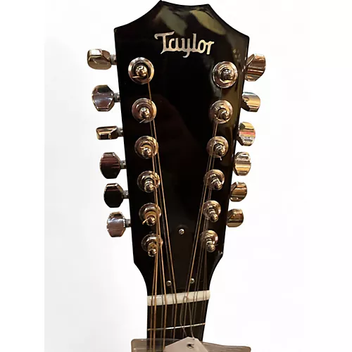 Used Taylor 756CE Natural 12 String Acoustic Electric Guitar Natural