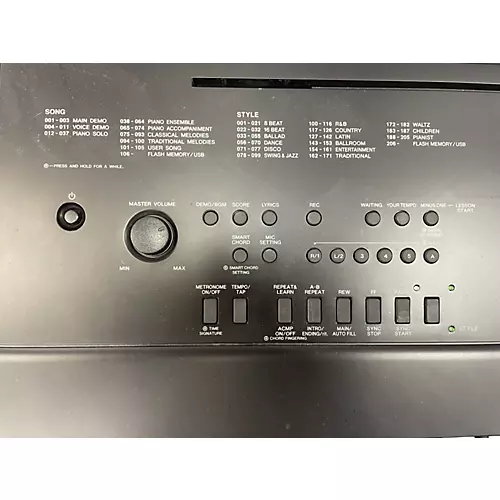 Used Yamaha DGX660B Portable Keyboard