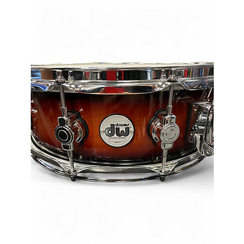 Used DW 6.5X14 Design Series Snare 3 Tone Sunburst Drum 3 Tone Sunburst 15