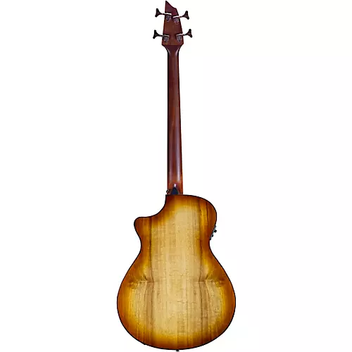 Breedlove Pursuit Exotic S CE Concerto Acoustic-Electric Bass Amber Burst