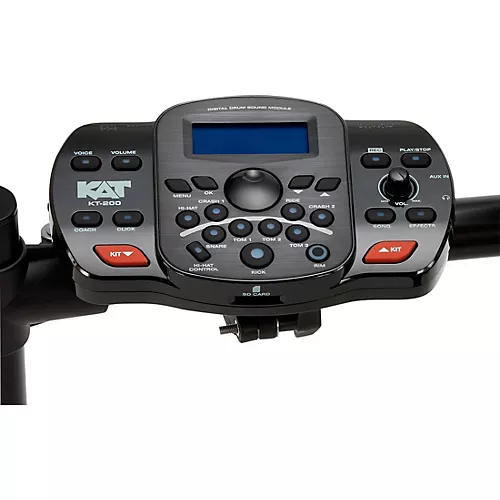 KAT Percussion KT-200 5-Piece Electronic Drum Set Black