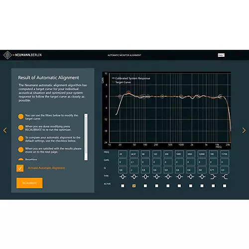 Neumann MA 1 Monitor Alignment Microphone and Calibration System Black
