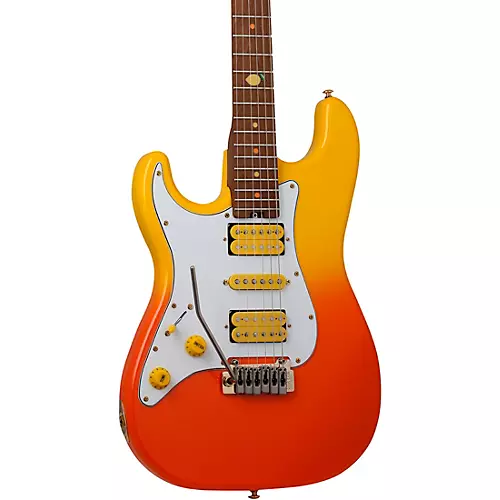 Schecter Guitar Research Tori Ruffin Freak Juice Traditional Left-Handed Electric Guitar Juice Burst