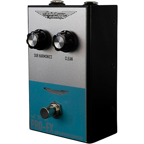 Ashdown Compact Sub Harmonic Generator Effects Pedal Silver and Baby Blue