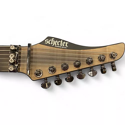 Used 2022 Schecter Guitar Research BANSHEE MACH FR S 7 FALLOUT BURST Solid Body Electric Guitar FALLOUT BURST