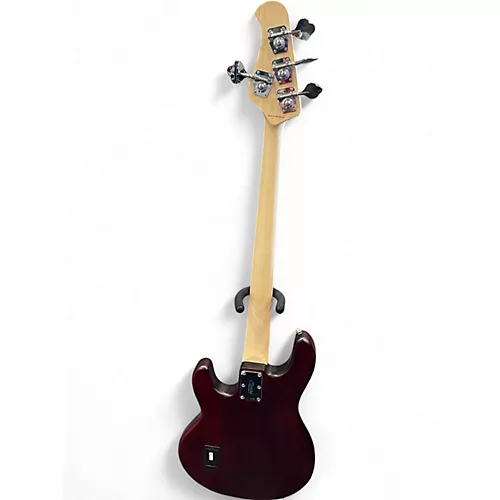 Used Sterling by Music Man Sub 4 red Electric Bass Guitar red