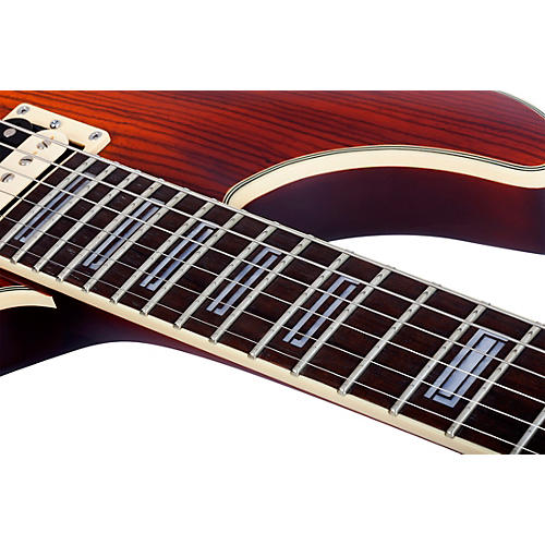 Schecter Guitar Research C-1 EA Classic Semi-Hollow Electric Guitar Satin Antique Pelham Blue