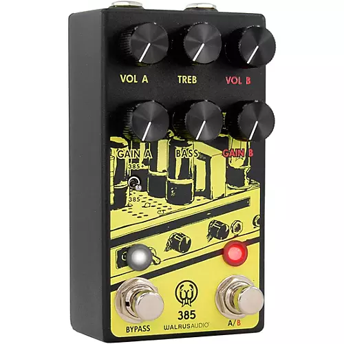 Walrus Audio 385 Overdrive MKII Effects Pedal Yellow