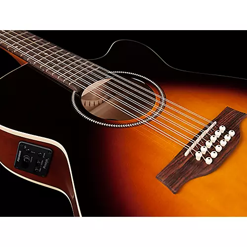 Seagull S12 CH CW GT Presys II 12-String Cutaway Acoustic-Electric Guitar Sunburst