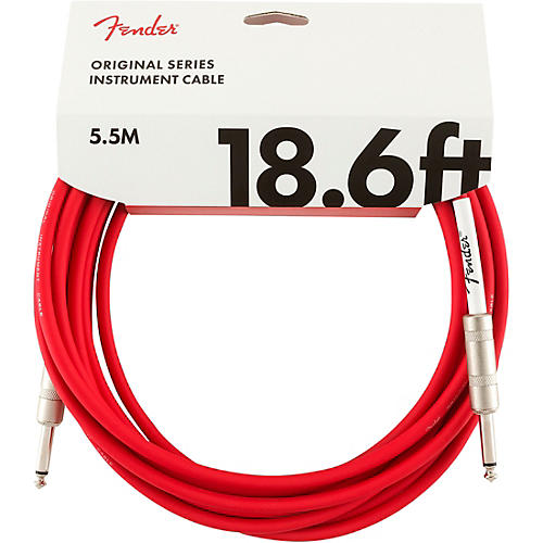 Fender Original Series Straight to Straight Instrument Cable 15 ft. Daphne Blue