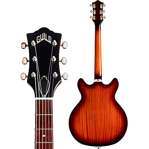 Guild Starfire I DC With Guild Vibrato Tailpiece Semi-Hollow Electric Guitar California Burst