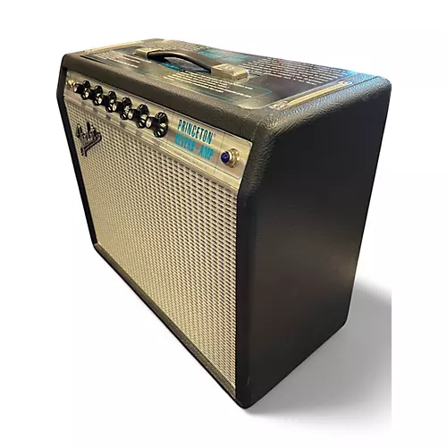 Used Fender 1968 Custom Princeton Reverb 12W 1x10 Tube Guitar Combo Amp
