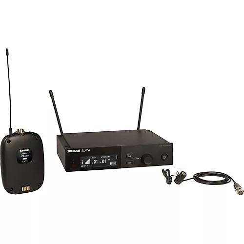 Shure SLXD 2 Handheld and 2 Lavalier Microphone Wireless Bundle Band H55