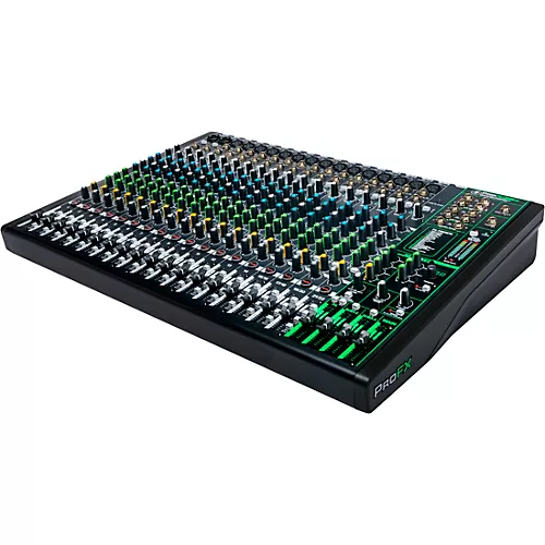 Mackie ProFX22v3 22-Channel 4-Bus Professional Effects Mixer With USB