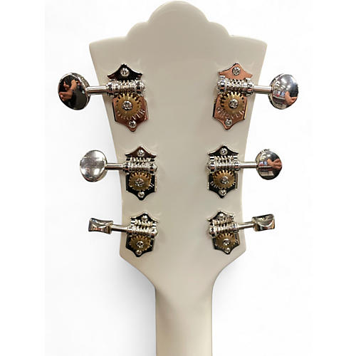 Used Guild Starfire V Snow Crest White Hollow Body Electric Guitar Snow Crest White