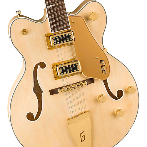 Gretsch Guitars G5476G-12 Limited-Edition Electromatic Classic Hollowbody Double-Cut 12-String Electric Guitar With Gold Hardware Natural