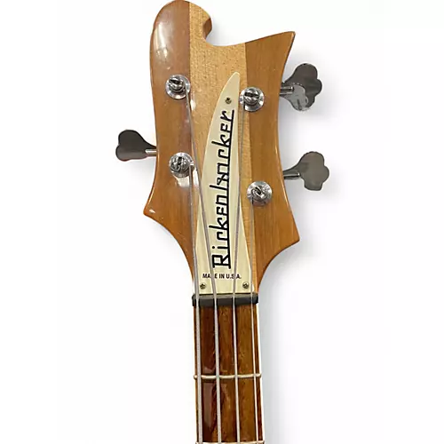 Used 2014 Rickenbacker 4003 Natural Electric Bass Guitar Natural