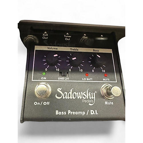 Used Sadowsky Pedals Bass Preamp / DI Bass Effect Pedal
