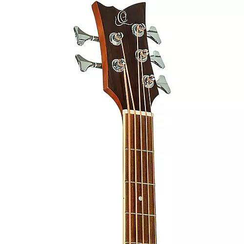 Ortega D7CE-5 5-String Acoustic-Electric Bass Guitar Natural