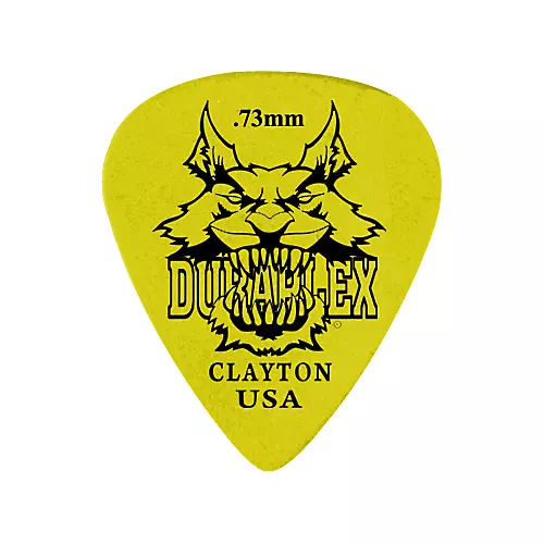 Clayton Duraplex Delrin Picks 1 Dozen .60 mm