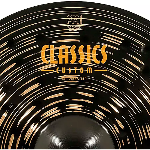 MEINL Classics Custom Dark Crash Cymbal 17 in.