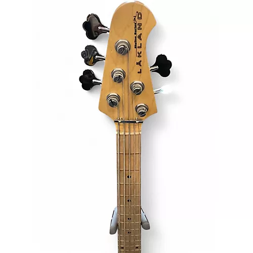 Used Lakland 55-02 Skyline Series 5 String Blue Sapphire Electric Bass Guitar Blue Sapphire