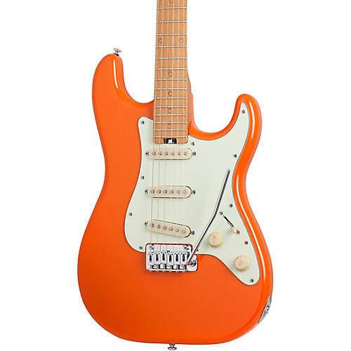 Schecter Guitar Research Nick Johnston Traditional S/S/S 6-String Electric Guitar Atomic Orange