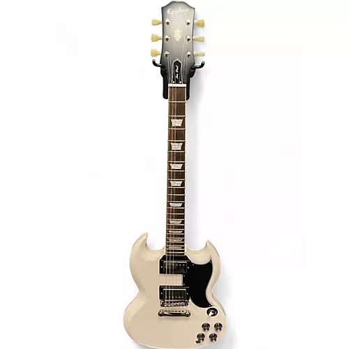 Used Epiphone 1961 LES PAUL SG STANDARD Classic White Solid Body Electric Guitar Classic White