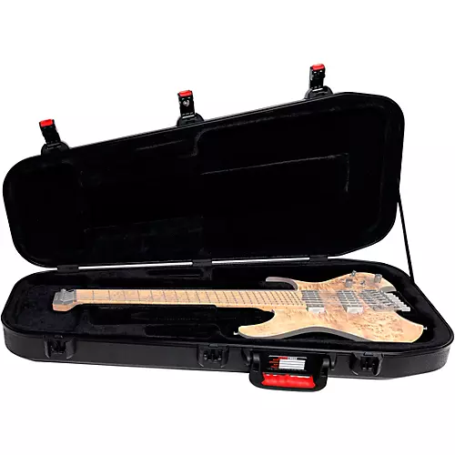 Gator TSA ATA Molded Headless Electric Guitar Case Black