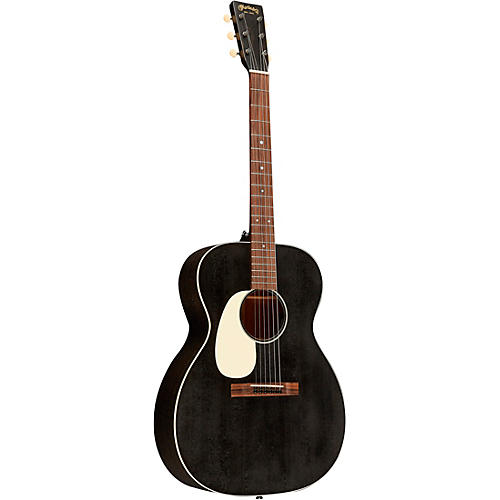 Martin 000-17 Left-Handed Auditorium Spruce-Mahogany Acoustic-Electric Guitar Black Smoke