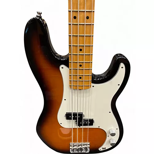 Used Fender Select Precision Bass 2 Tone Sunburst Electric Bass Guitar 2 Tone Sunburst
