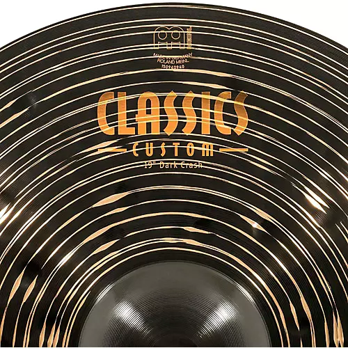 MEINL Classics Custom Dark Crash Cymbal 17 in.