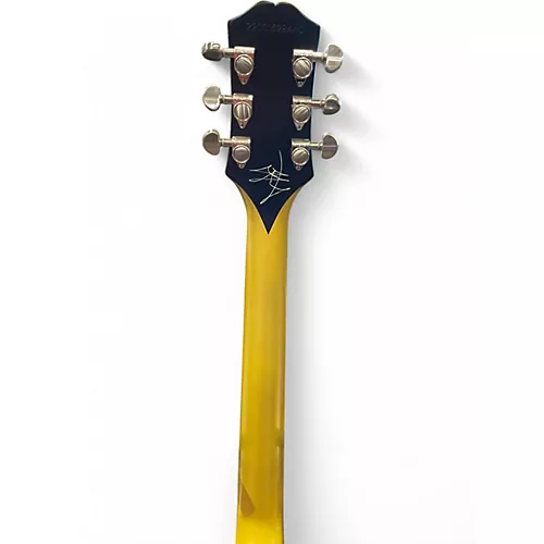 Used Epiphone Jared James Nichols Blues Power Gold Glory Solid Body Electric Guitar Gold Glory