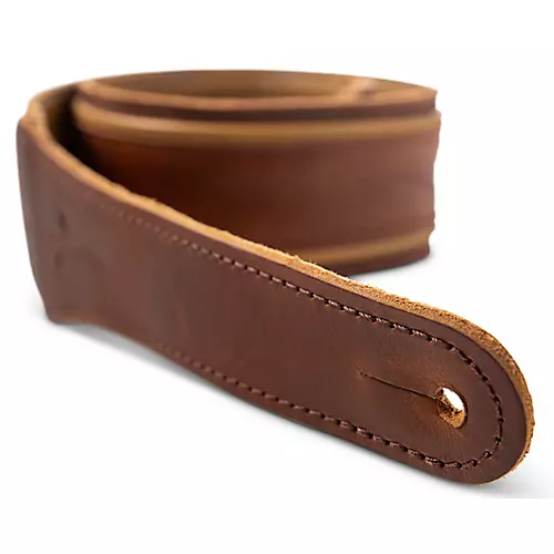 Taylor Spring Vine Leather Guitar Strap Brown 2.5 in.
