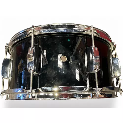 Used Pearl 5.5X14 ROADSHOW Black and Silver Drum Black and Silver 10