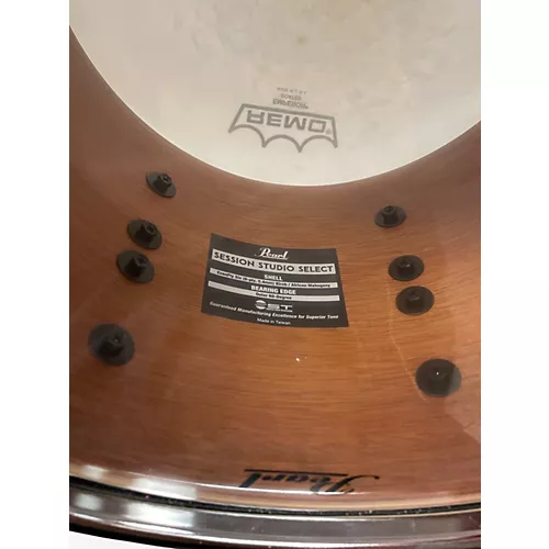 Used Pearl 5 Piece Session Studio Select Black Halo Glitter Drum Kit Black Halo Glitter