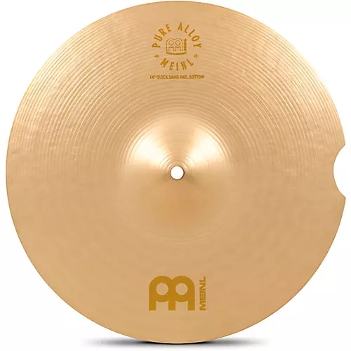 MEINL Pure Alloy Benny Greb Signature Quick Sand Hi-Hat Cymbal Pair 14 in.