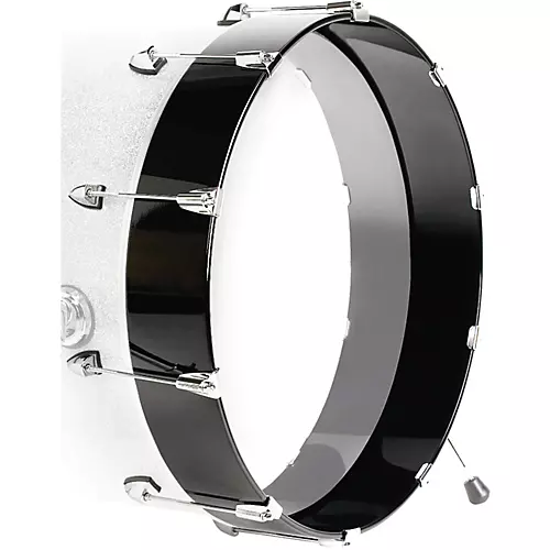 Sound Percussion Labs Extended Resonant Side Bass Drum Hoop 22 x 4 Piano Black
