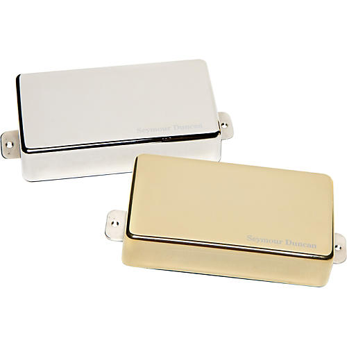 Seymour Duncan AHB-1 Blackouts Humbucker Set with Metal Covers Gold