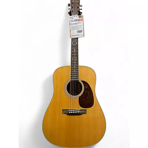 Used Martin D35 Natural Acoustic Guitar Natural
